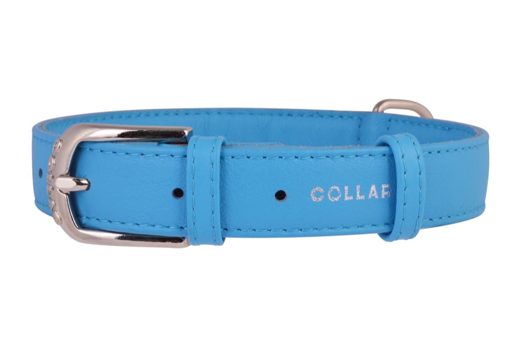 Collier pour chien GLAMOUR Classic en cuir de qualité supérieure