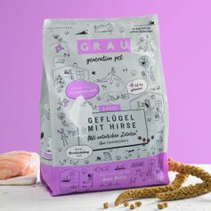 Croquettes pour chats Volaille et millet 2 kg