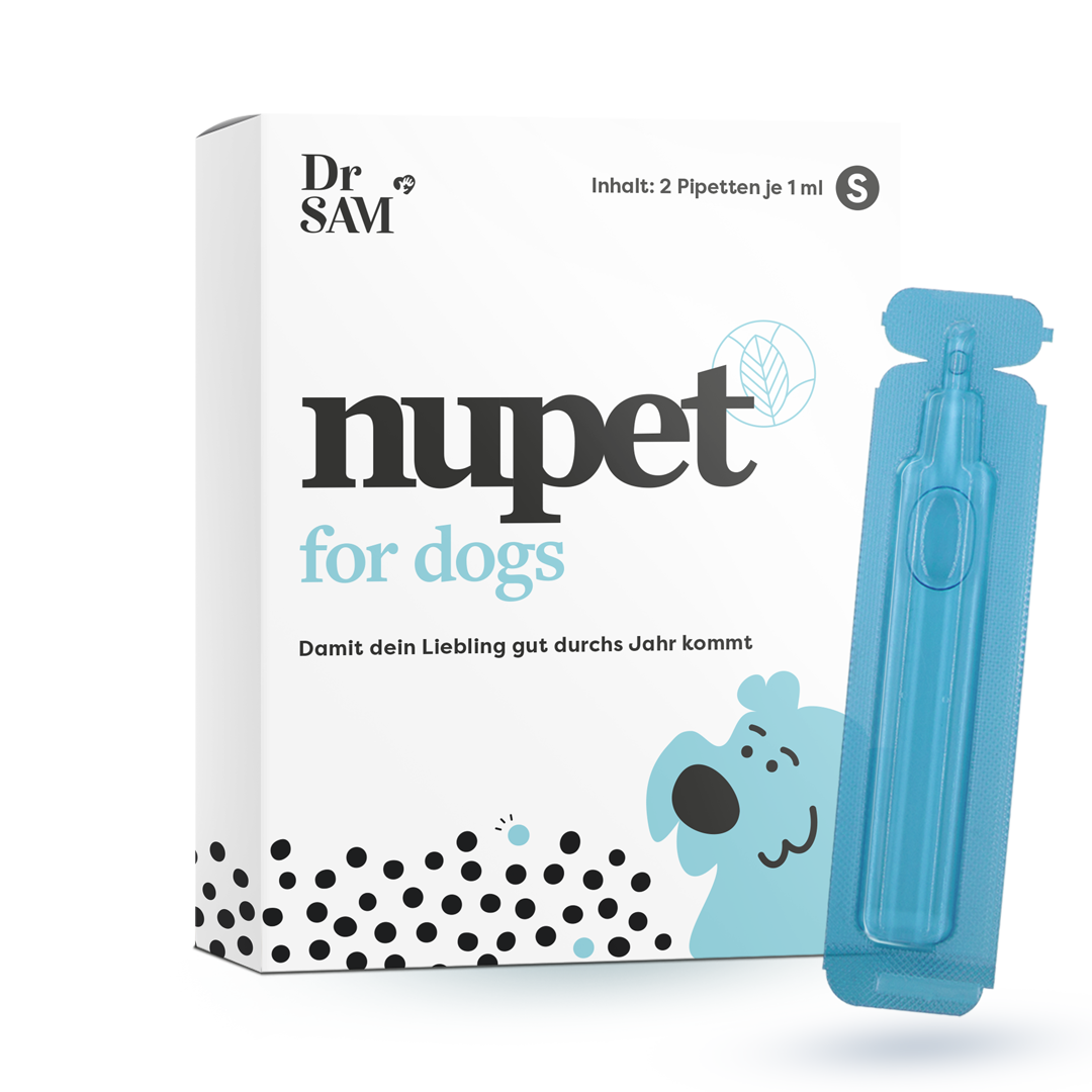 Pipettes antiparasitaires nupet Spot-on pour chiens chats au géraniol