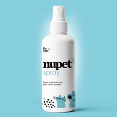 Spray anti-puces chat et chien 2-en-1 anti-tiques