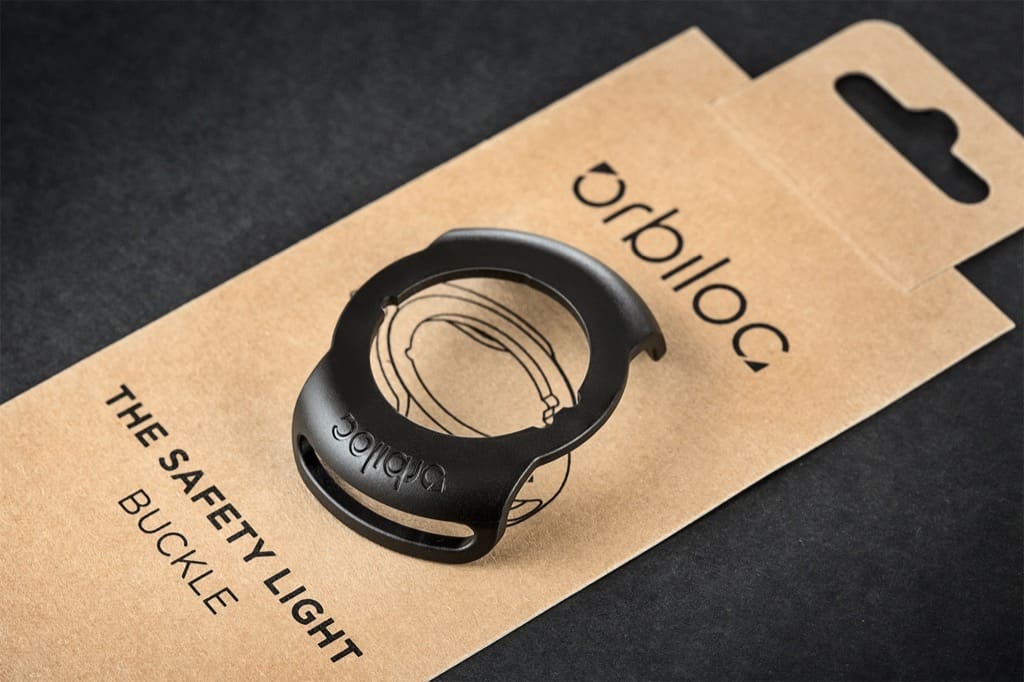 Boucle d'accroche pour lampe Orbiloc Dog Dual Safety