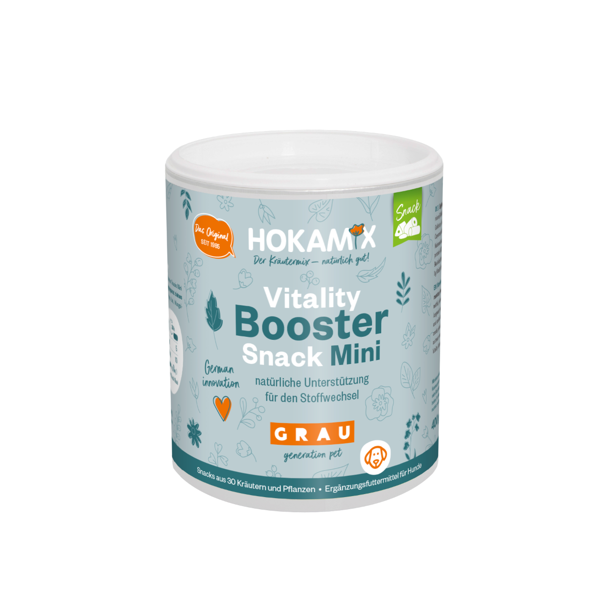 Friandises HOKAMIX30 SNACK VEGGIES VEGAN PETIT 400 g