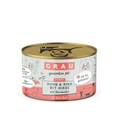 Pâtée pour chiots Puppy/Junior au poulet, bœuf et millet 6 x 400 g