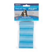 Pack of 60 ANCOL excrement bags