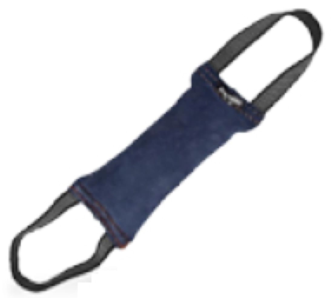 Julius-K9 leather biting pudding, round or flat, 1 or 2 handles