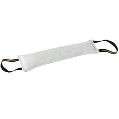 Dog collar in solid leather to bite at 2 handles 50 x 8 cm