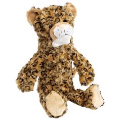 Jouet en peluche DOGGLES BOTTLE LARGE Léopard