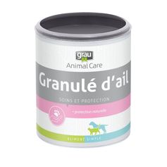 GRAU natural dried garlic against ticks and fleas for dogs and cats