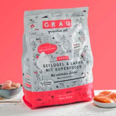 Cat Croquettes Poultry, salmon and superfoods 2 kg