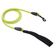 Hurtta high-visibility fluorescent DAZZLE rope dog lead