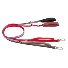 Flat 20 mm adjustable Hurtta ECO reflective dog leash
