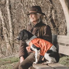 Hurtta Ranger orange reflective vest for dogs